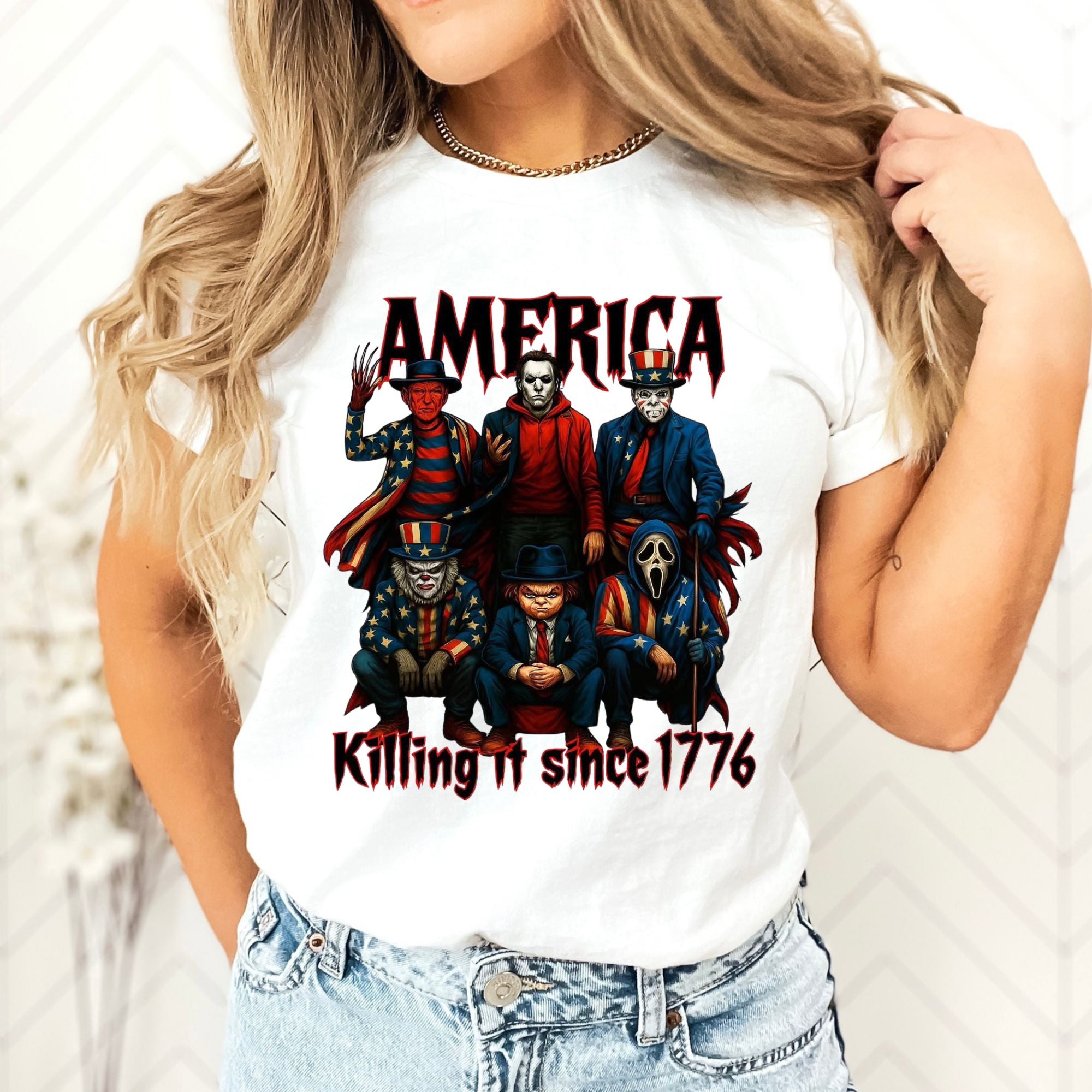 America Halloween T-Shirt