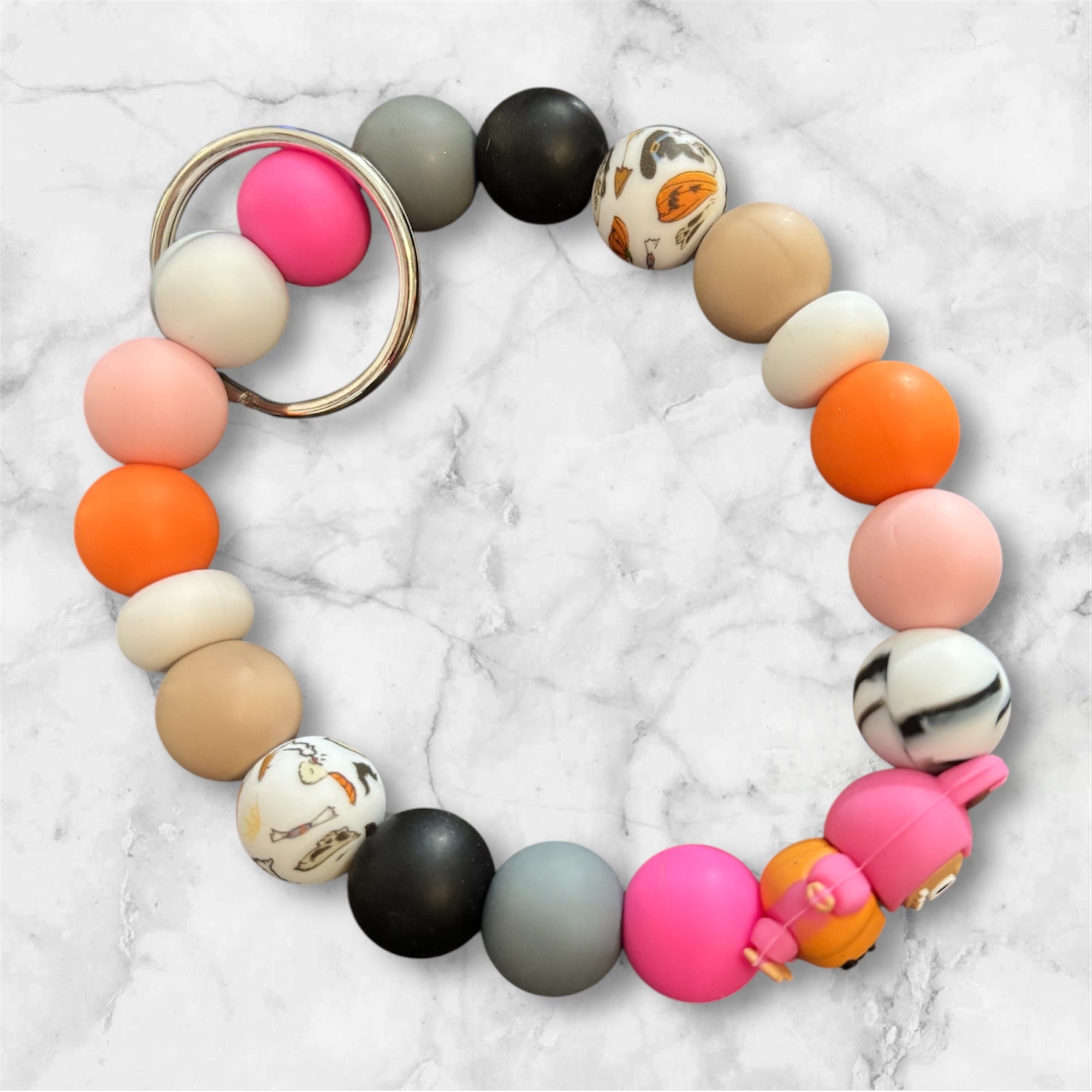 La boo-boo wristlet keychain