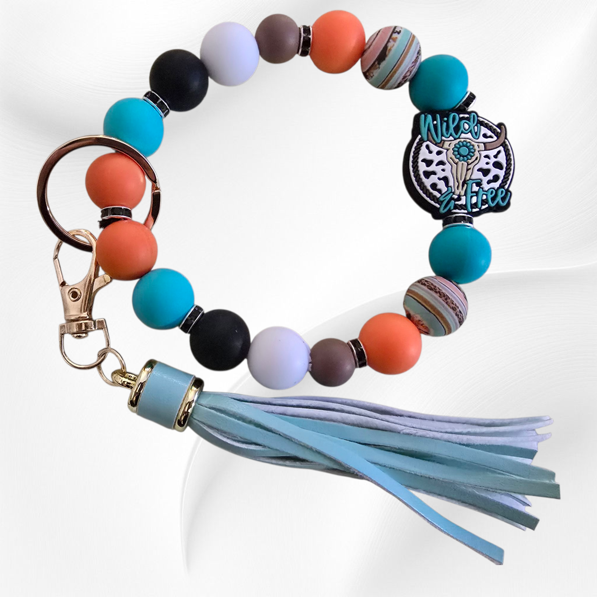 Wild and Free Keychain